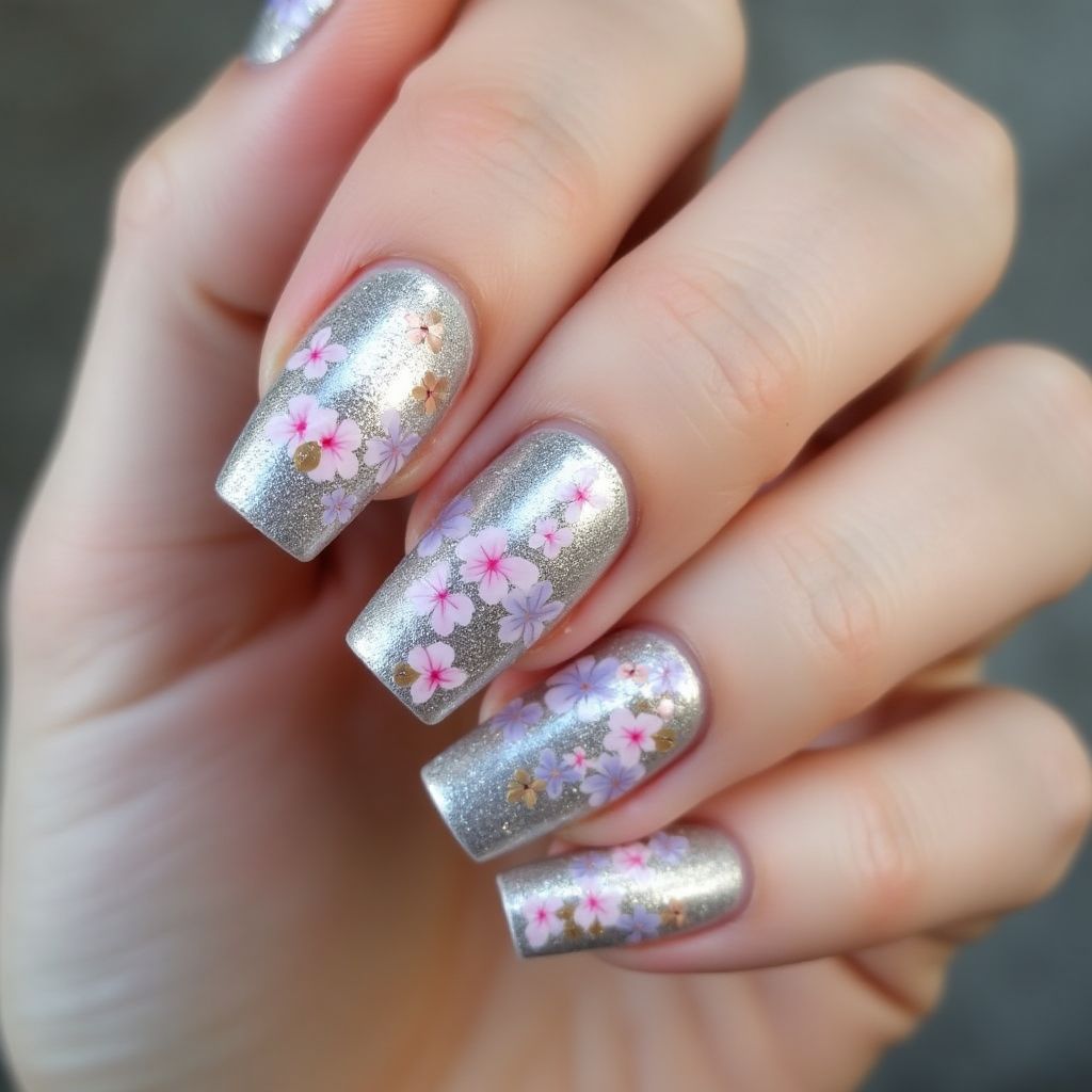 Silver Spring Nail Design