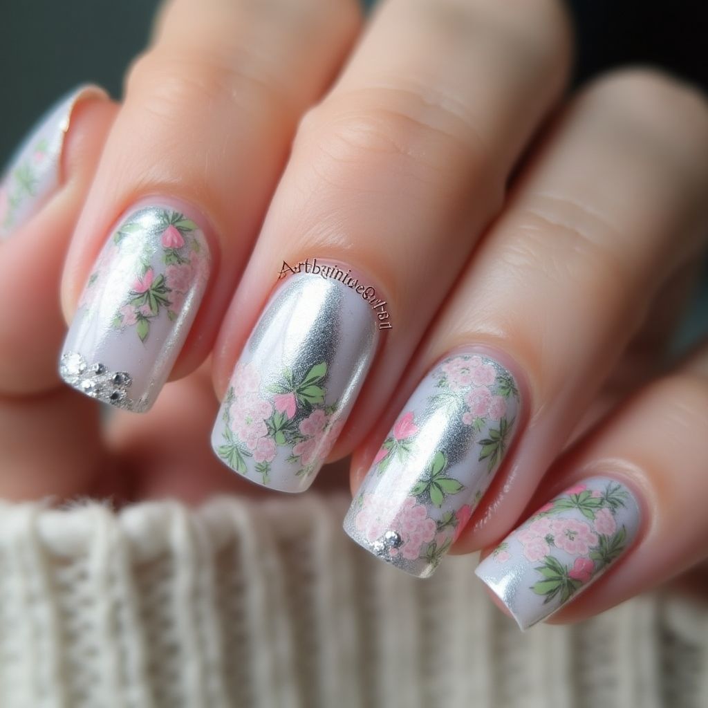 Silver Spring Nail Design