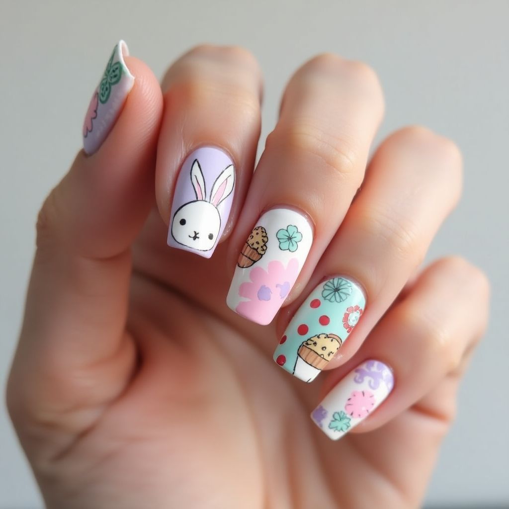 Easter Nail Polish Nail Design