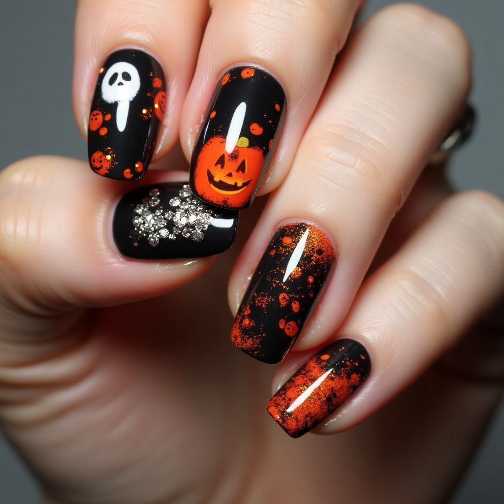 Halloween Nail Art Brushes Nail Design