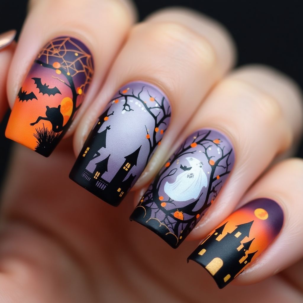 Halloween Nail Decals Nail Design