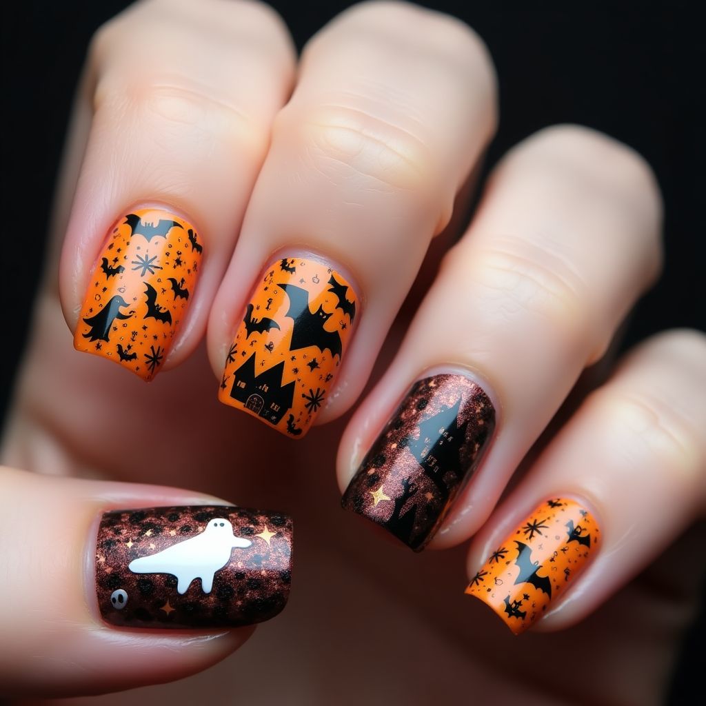 Halloween Nail Decals Nail Design