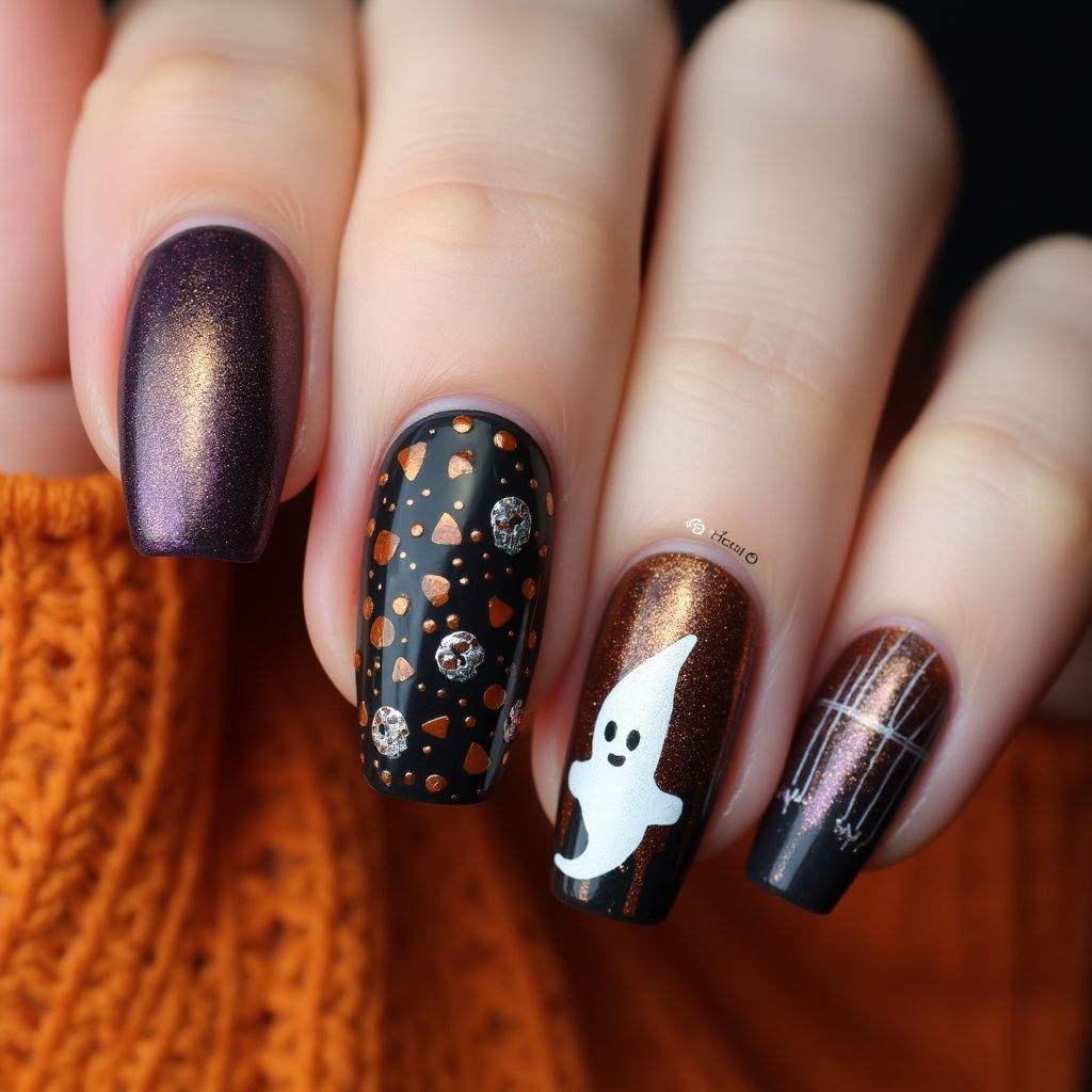 Halloween Nail Polish Nail Design