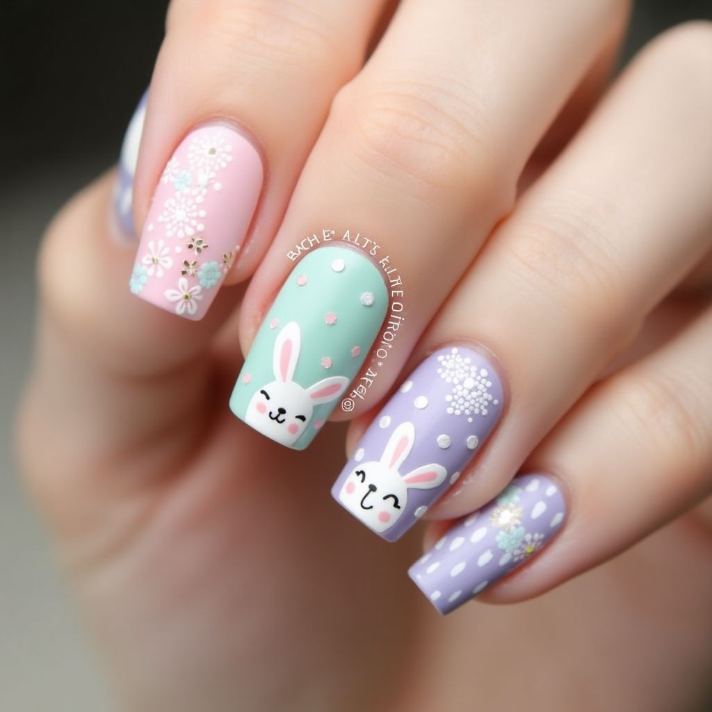 Easter Nail Polish Nail Design