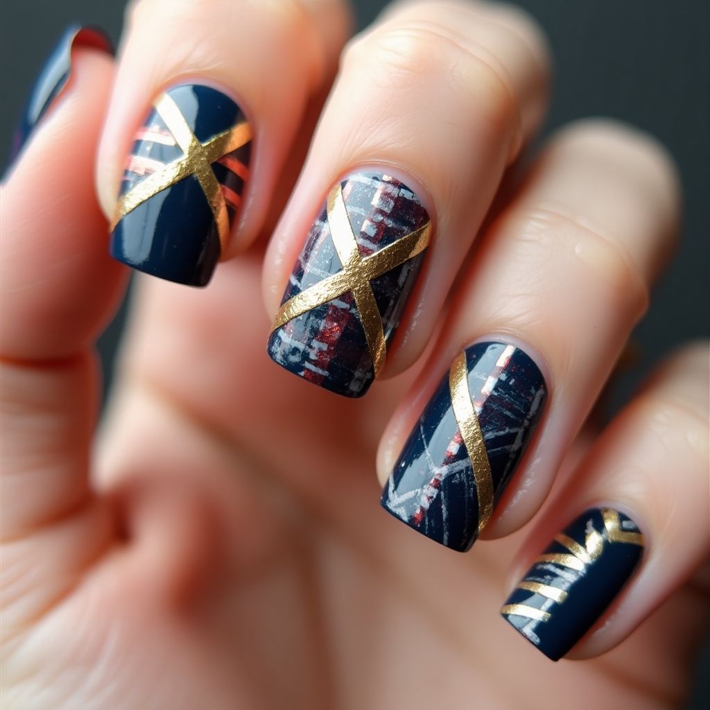 Labor Day Skin Barriers Nail Design