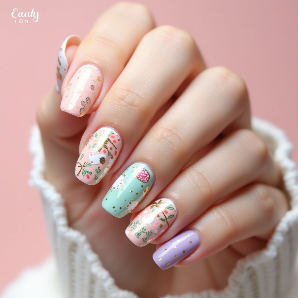 Easter Nail Art Brushes Nail Design