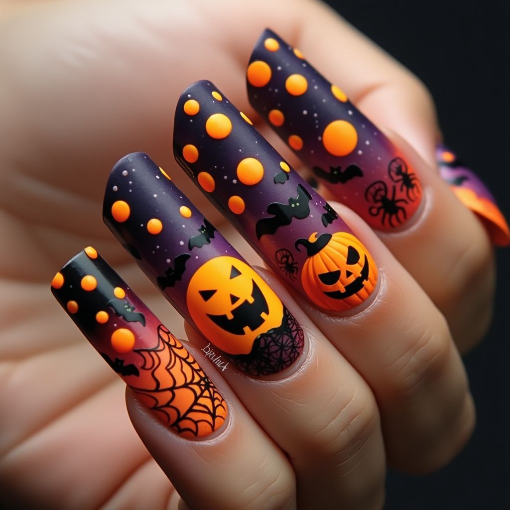 Halloween Dotting Tools Nail Design