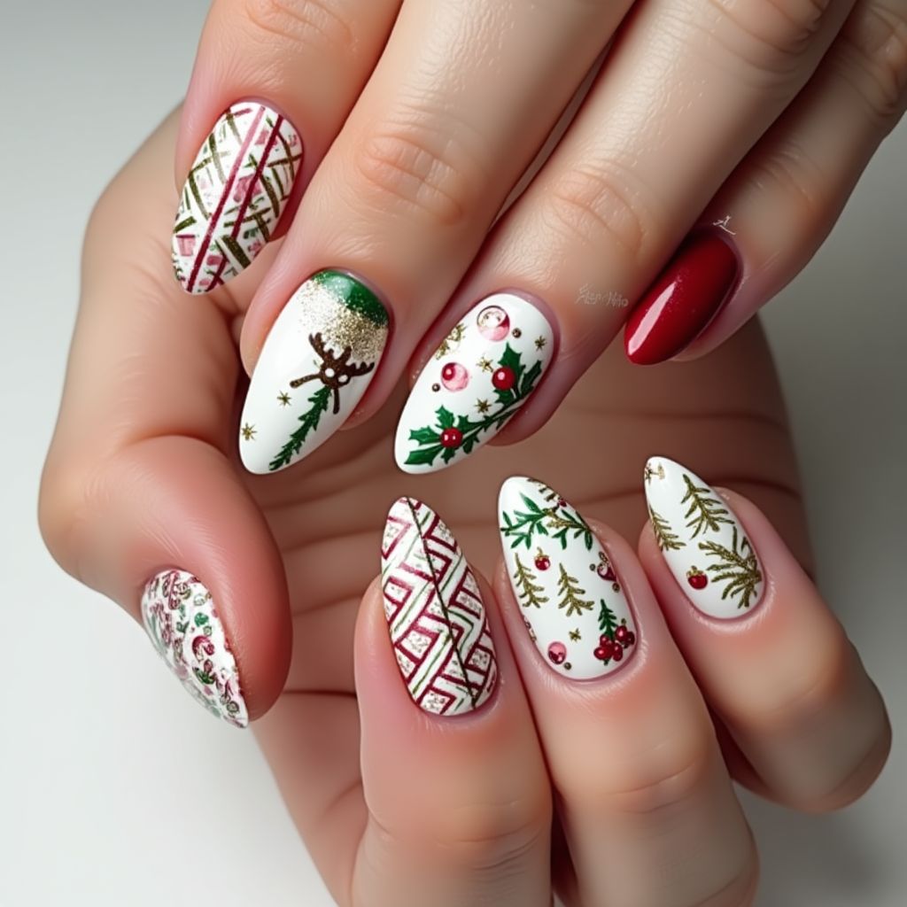 Christmas Nail Stickers Nail Design