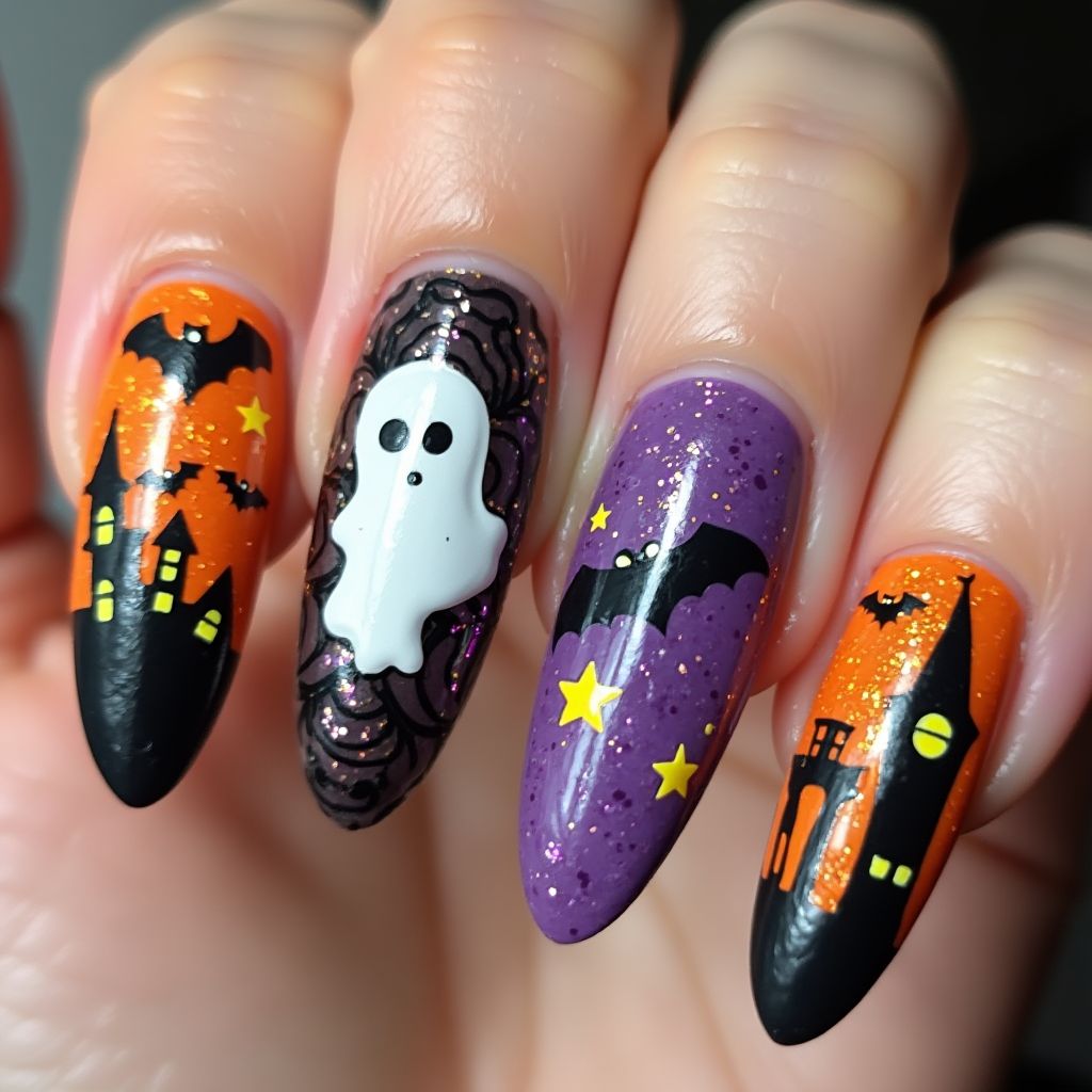 Halloween Nail Stickers Nail Design