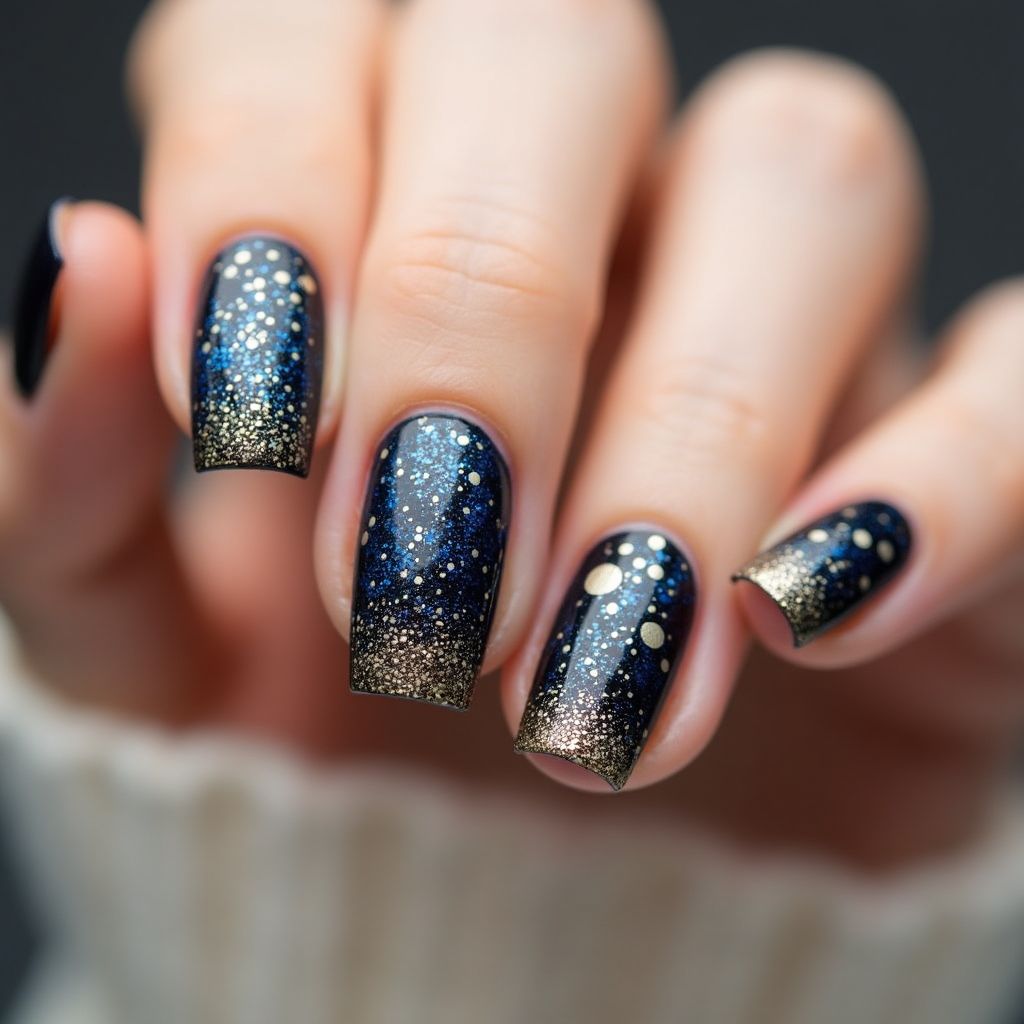 New Year Dotting Tools Nail Design