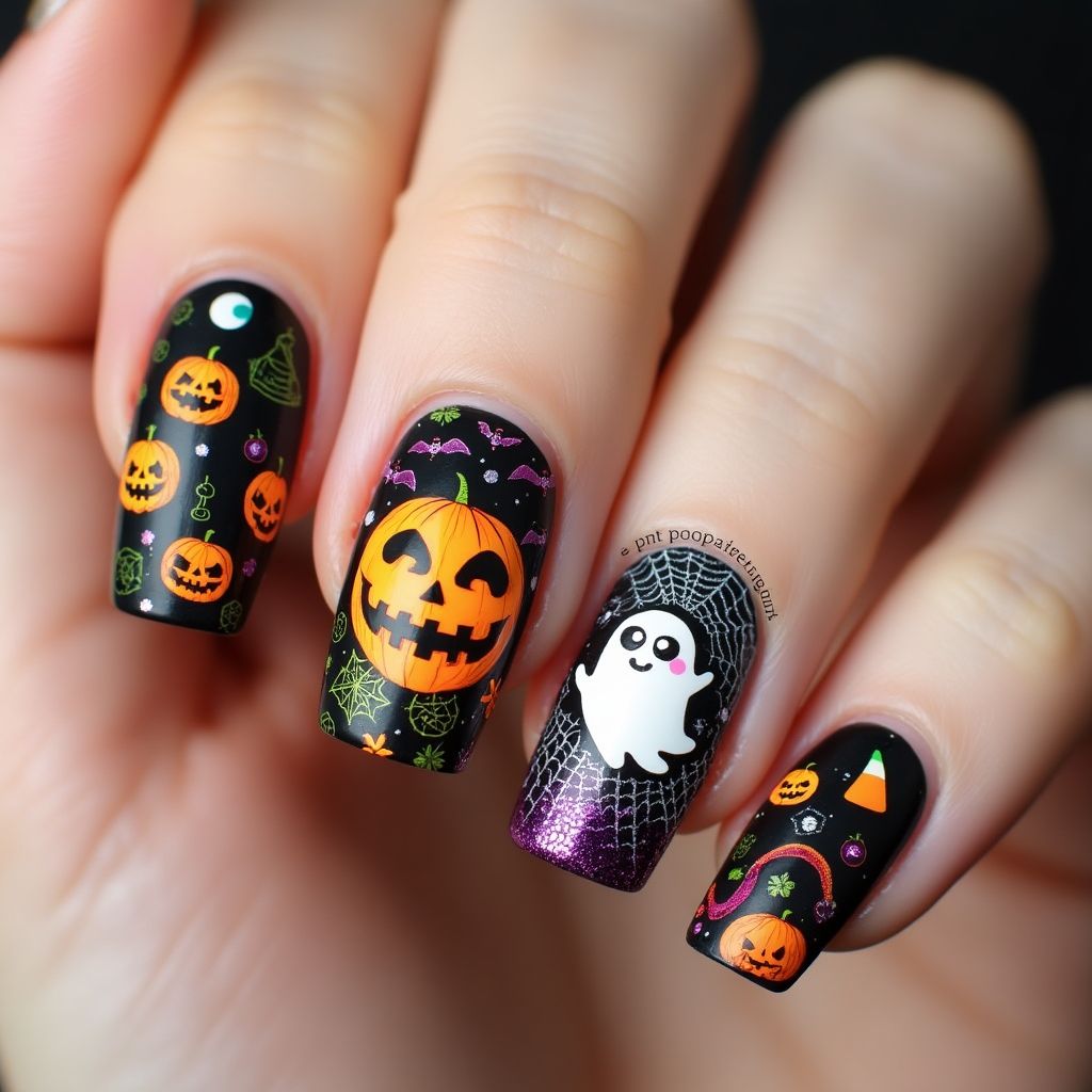Halloween Nail Stickers Nail Design