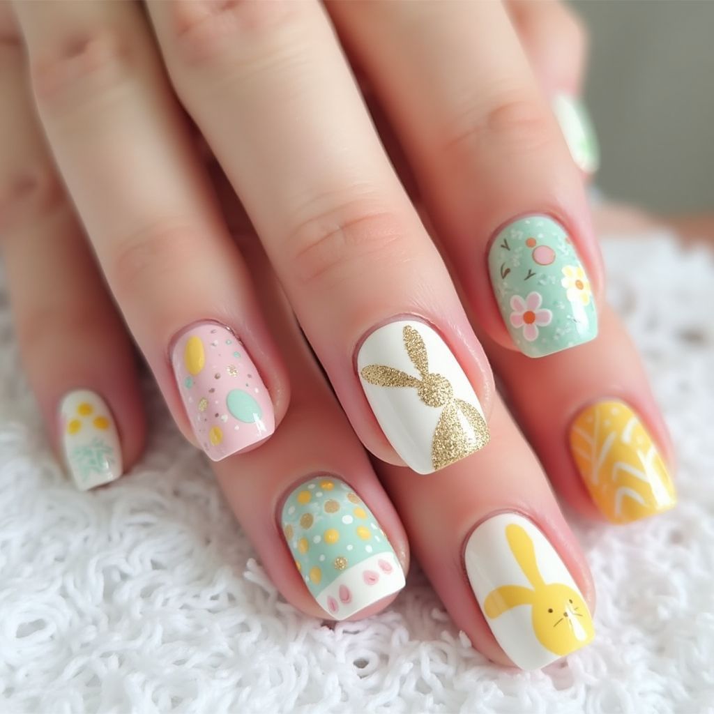 Easter Nail Stickers Nail Design