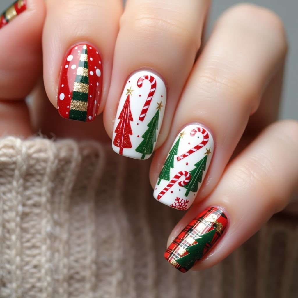 Christmas Dotting Tools Nail Design