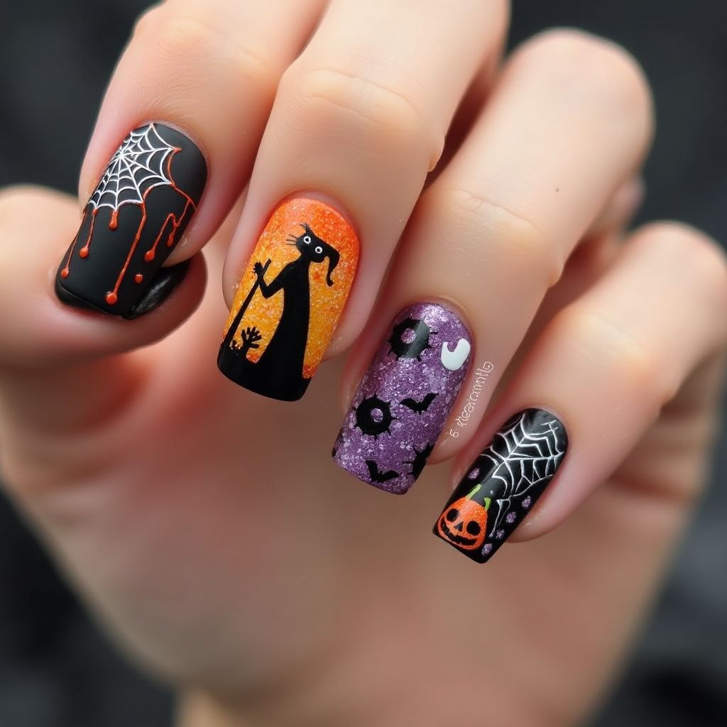 Halloween Dotting Tools Nail Design