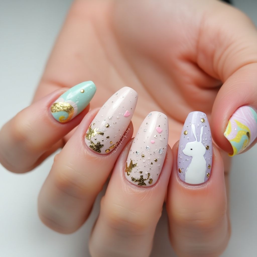Easter Nail Polish Nail Design