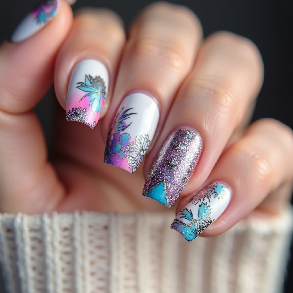 Dip Powder Nail Design