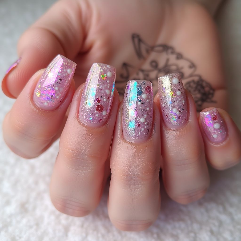 Dip Powder Nail Design