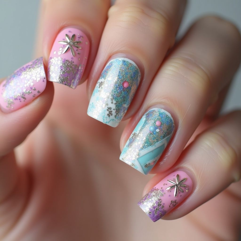 Dip Powder Nail Design