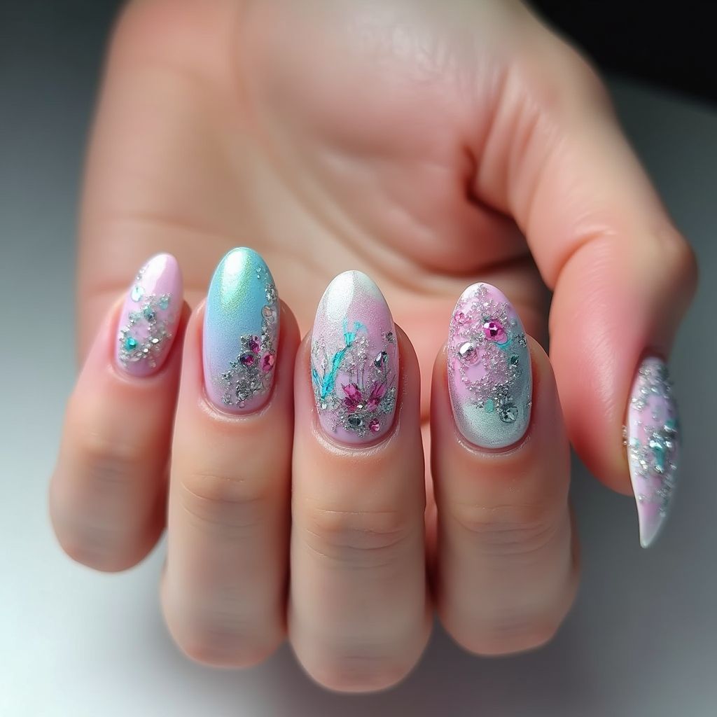 Dip Powder Nail Design