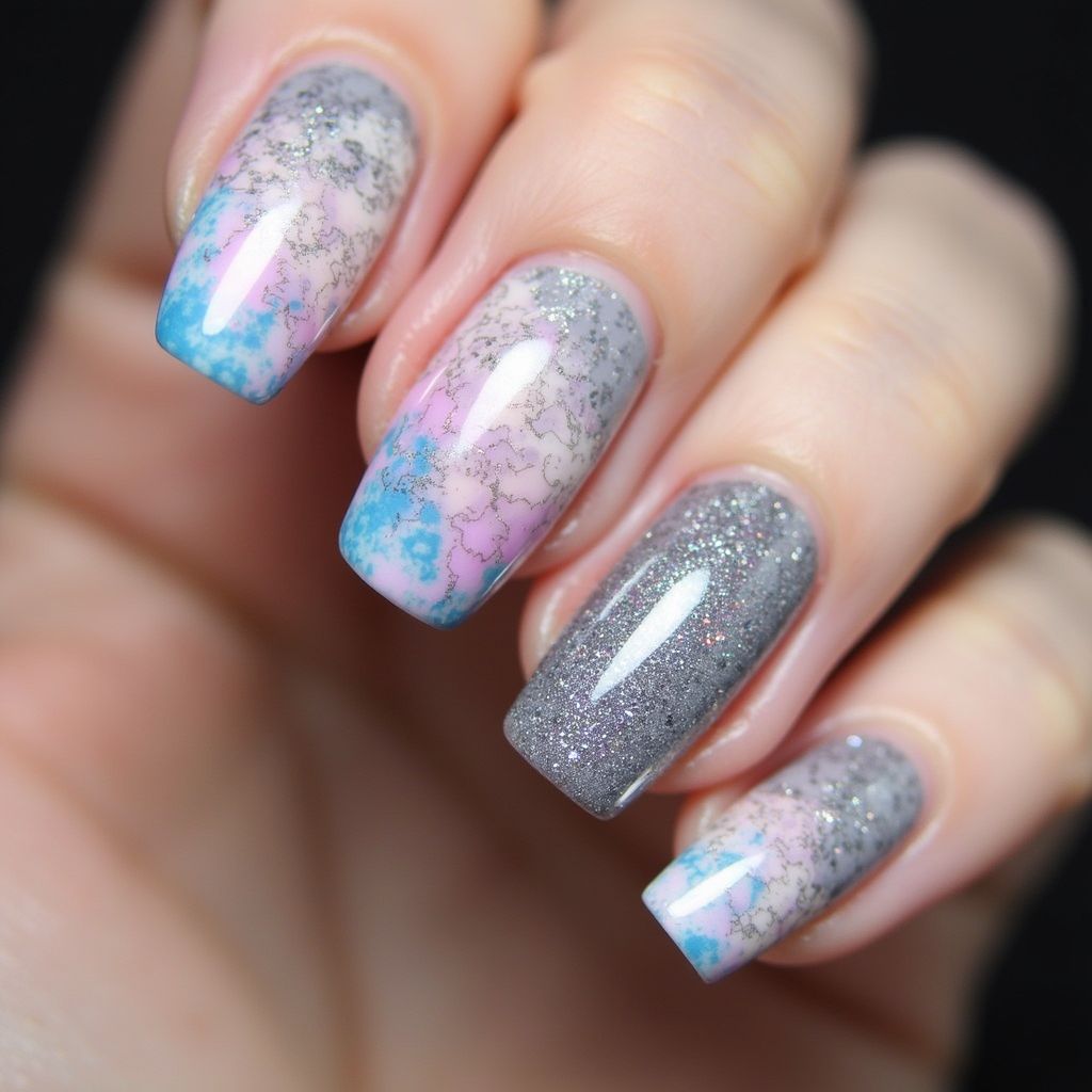 Dip Powder Nail Design