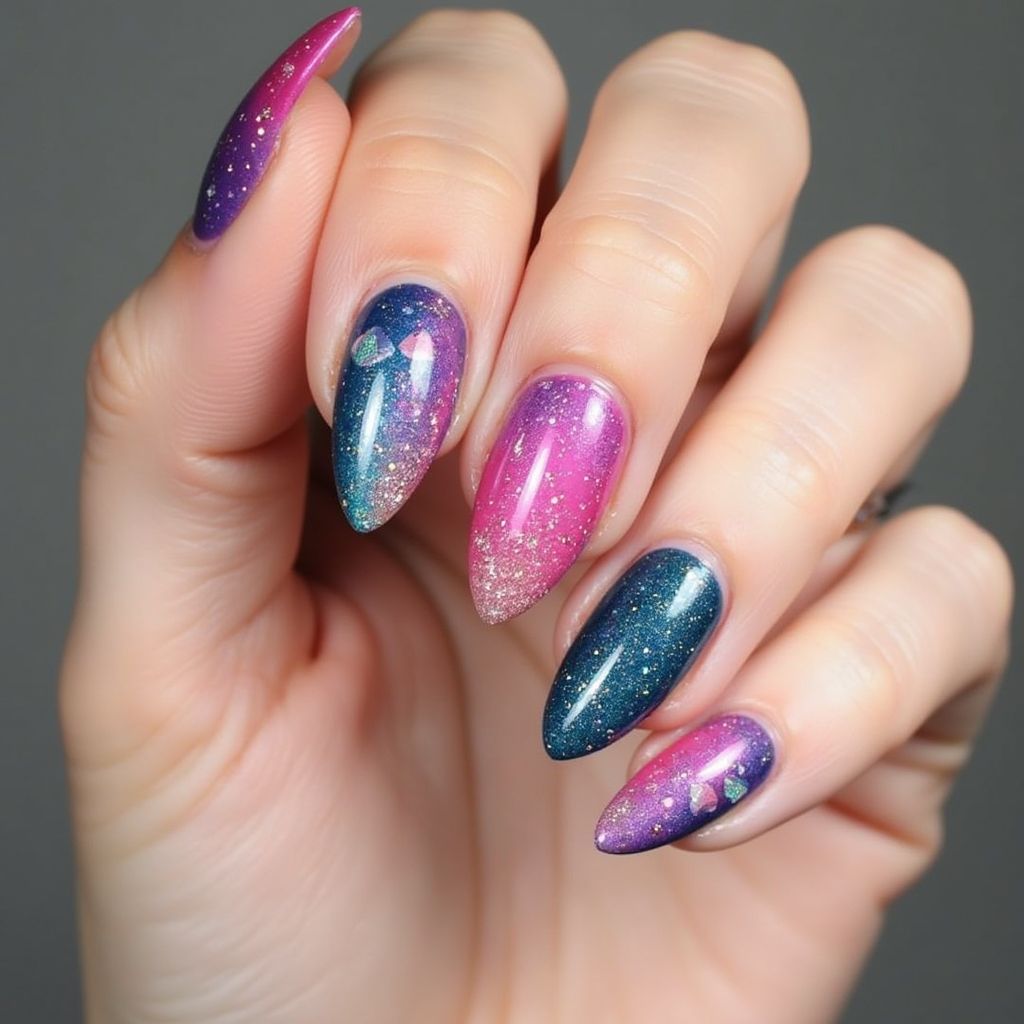 Dip Powder Nail Design