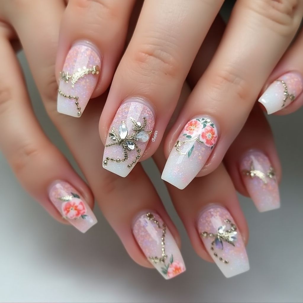 Coffin Nail Decals Nail Design