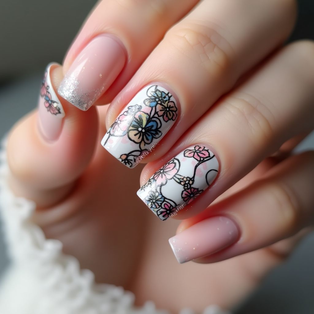 Nail Polish Square Nail Design