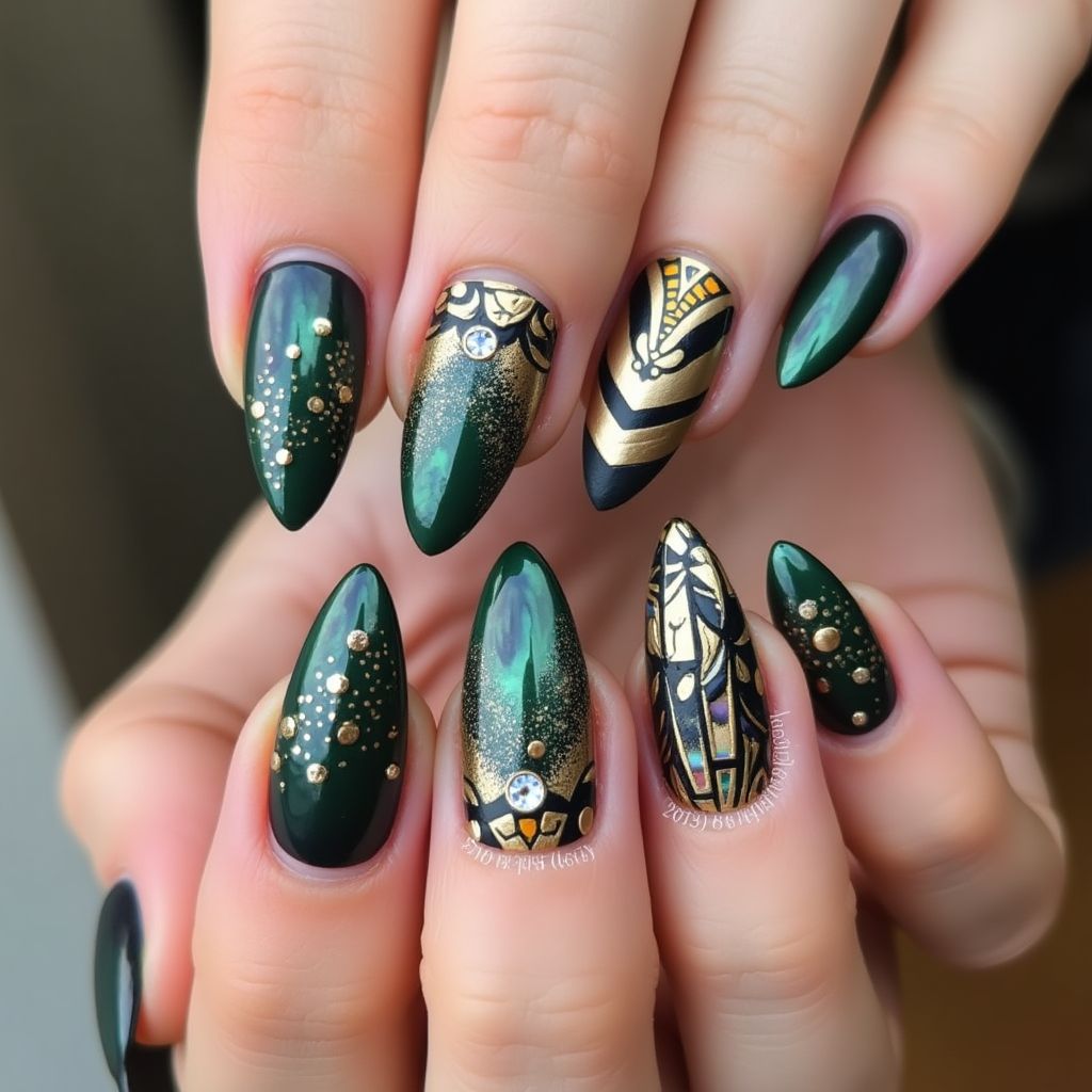 Stiletto Nail Polish Nail Design