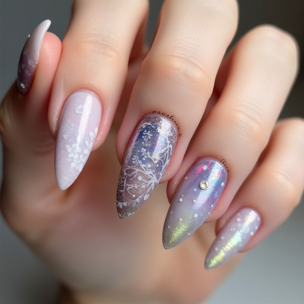 Stiletto Nail Decals Nail Design
