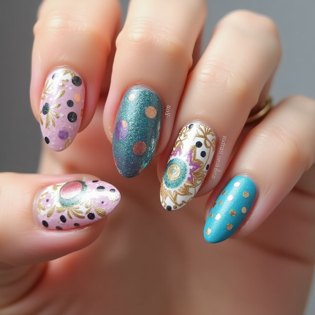 Stiletto Dotting Tools Nail Design