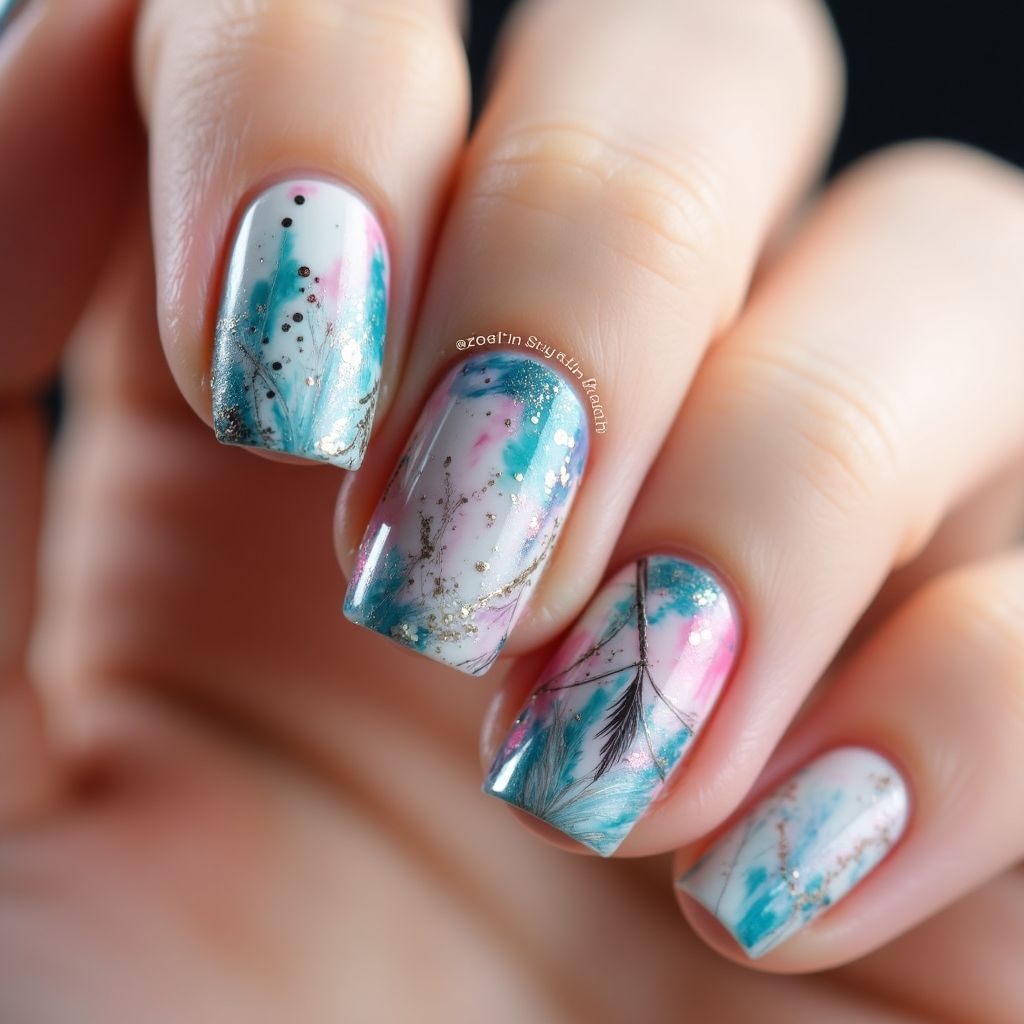 Round Nail Art Brushes Nail Design
