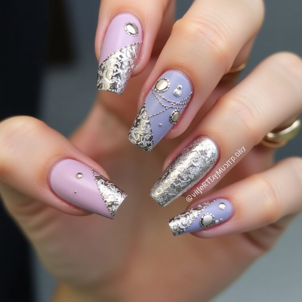 Skin Barriers Coffin Nail Design
