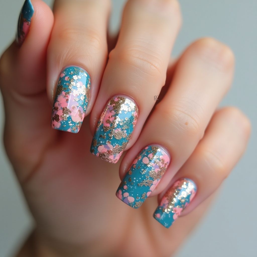 Square Nail art brushes Nail Design