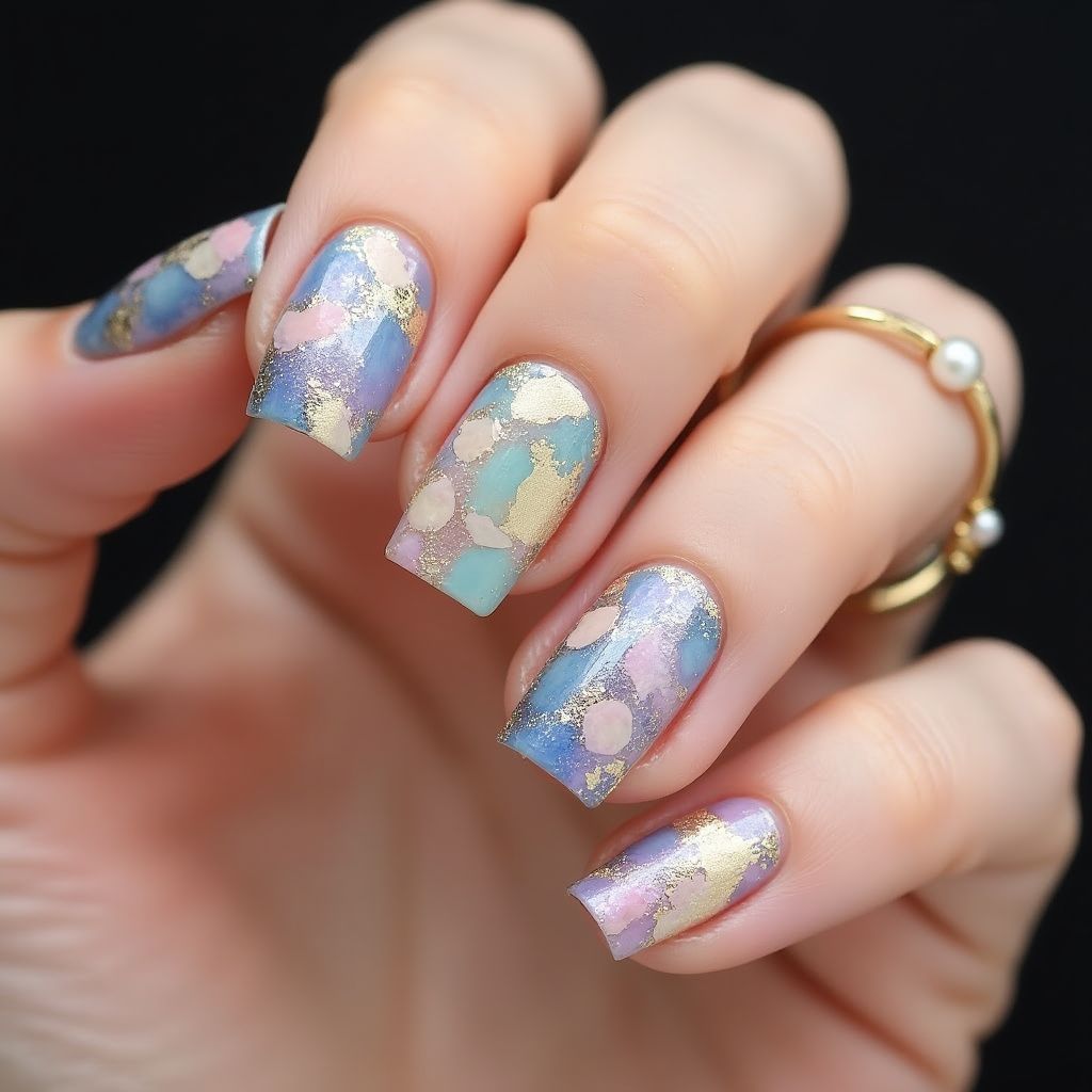 Stiletto Poly Gel Nail Design