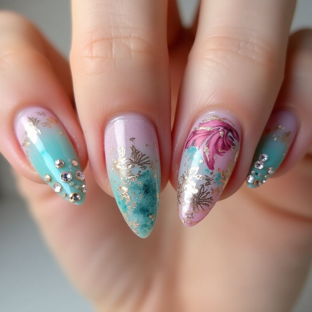 Stiletto Nail Art Brushes Nail Design