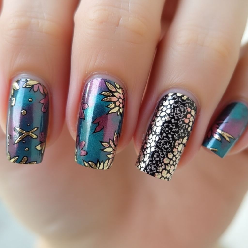 Coffin Nail Decals Nail Design