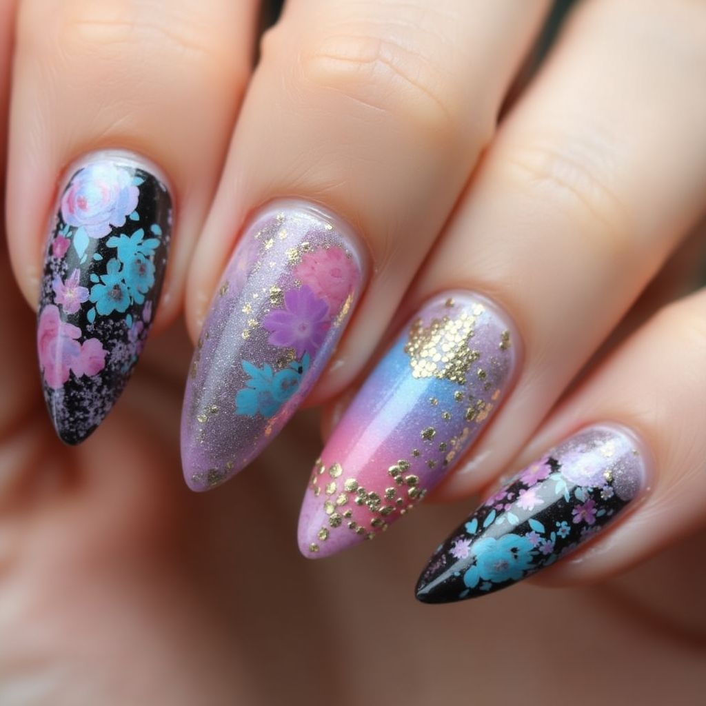 Stiletto Nail Polish Nail Design
