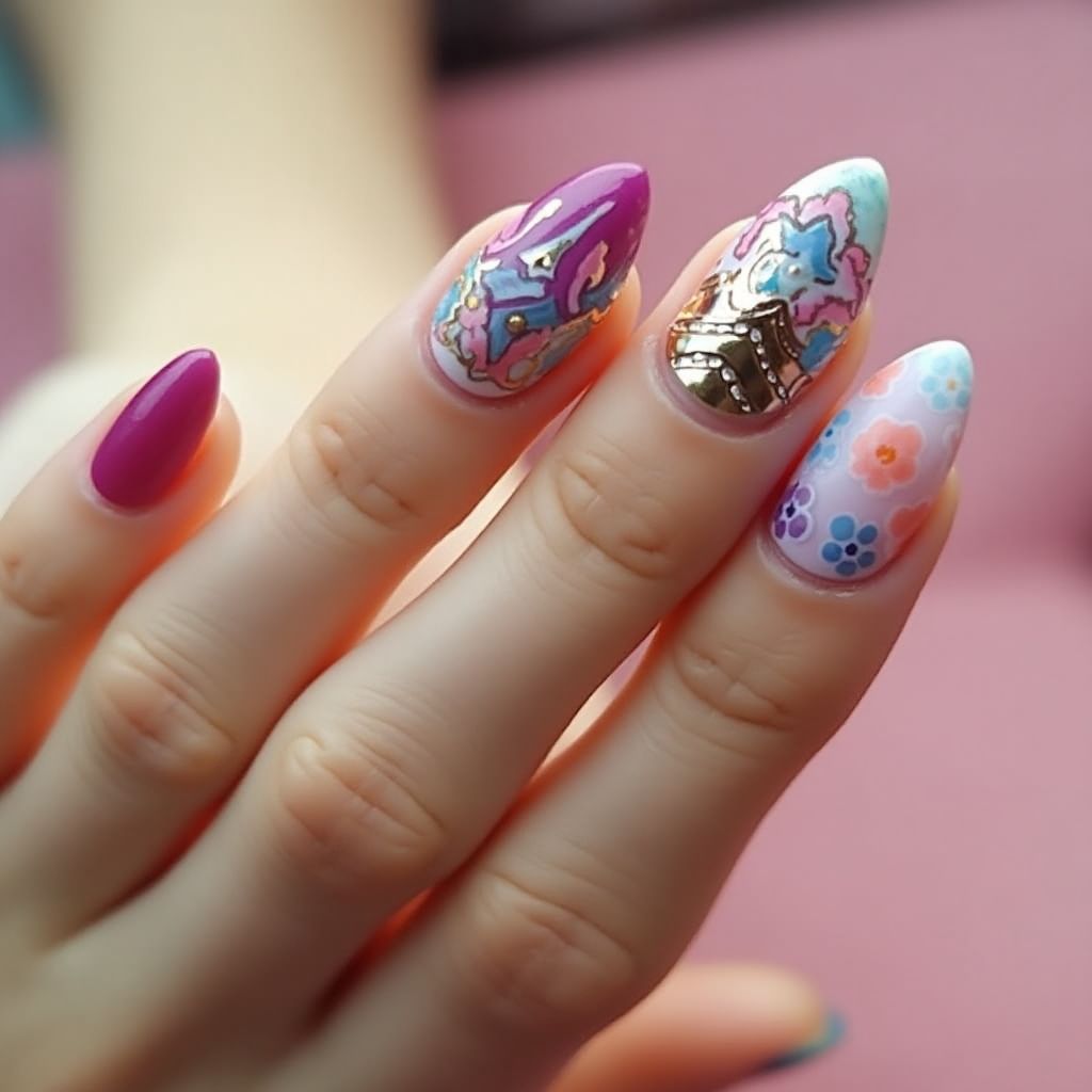 Stiletto Nail Polish Nail Design