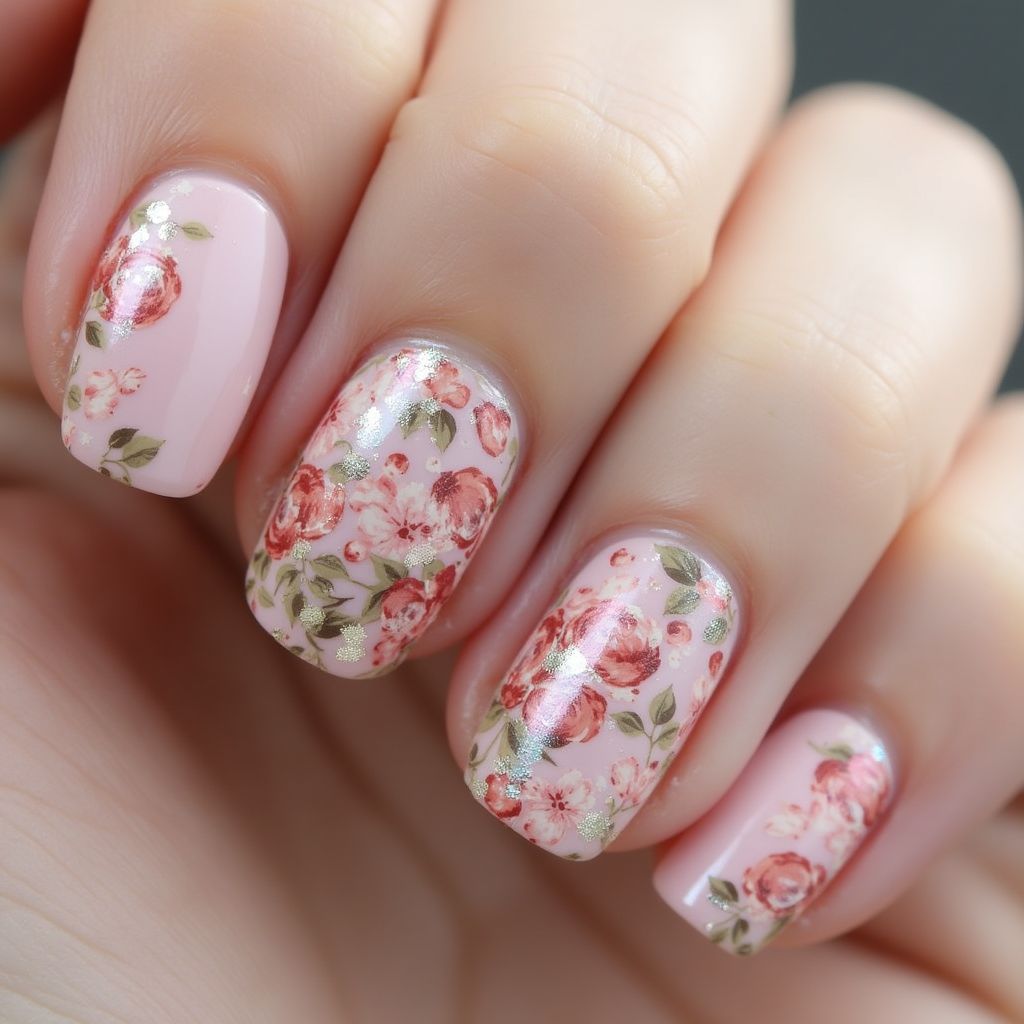 Round Nail Stickers Nail Design
