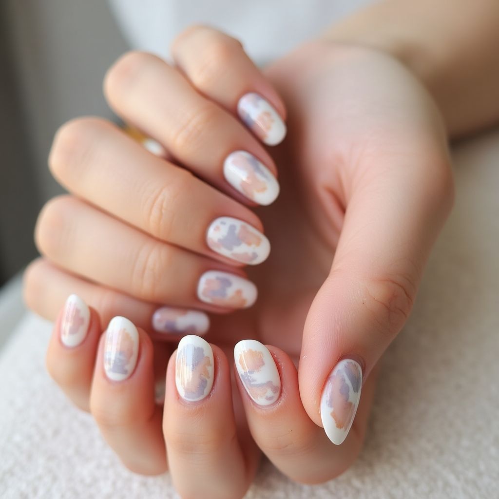 Skin Barriers Round Nail Design