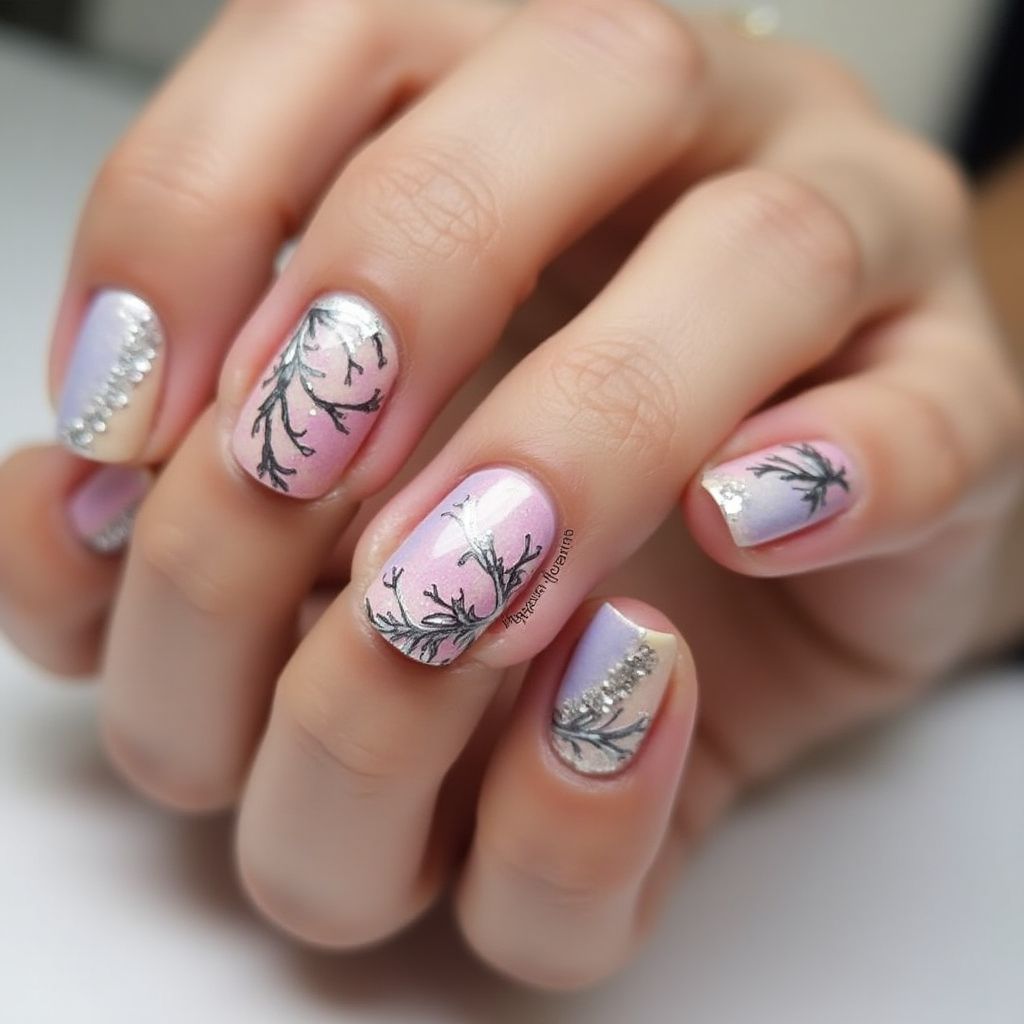 Skin Barriers Round Nail Design