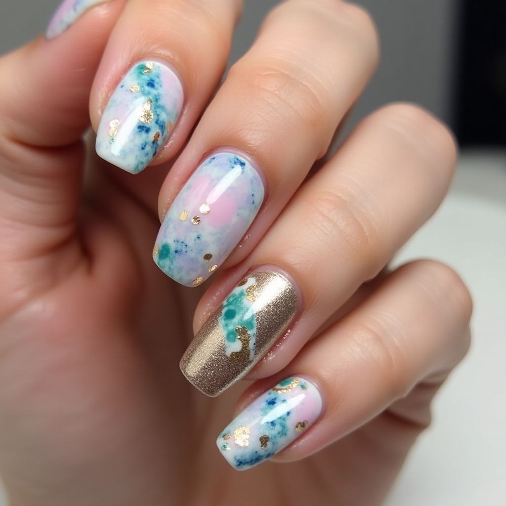 Nail Polish Round Nail Design
