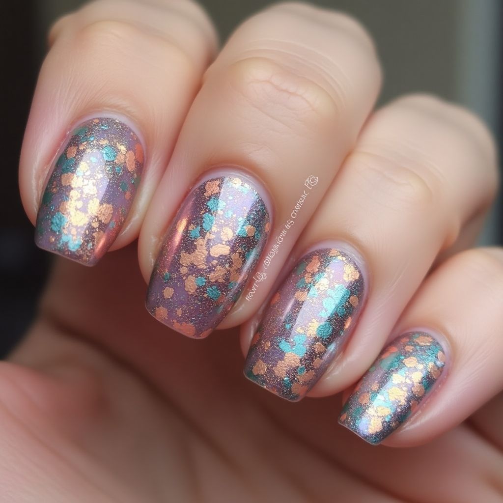 Coffin Specialty Powders Nail Design