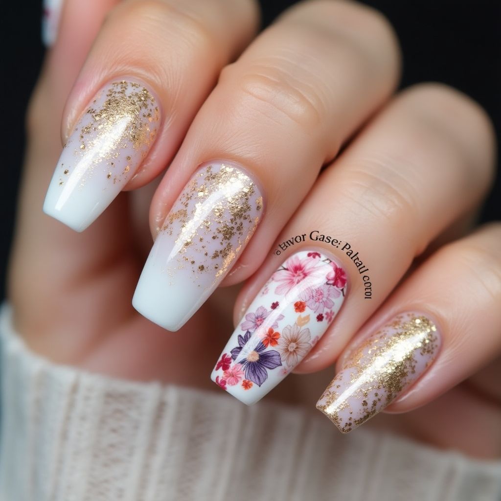 Coffin Nail art brushes Nail Design