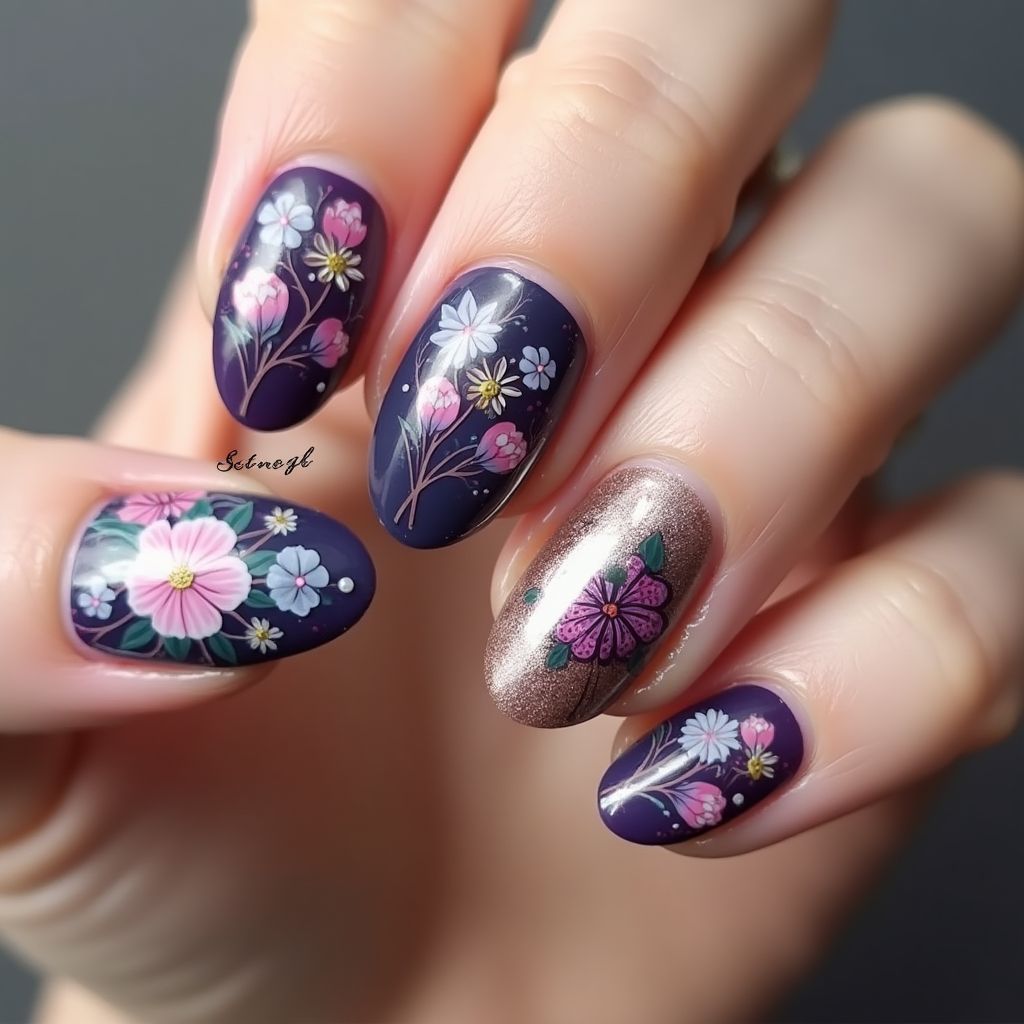 Coffin Nail Art Brushes Nail Design