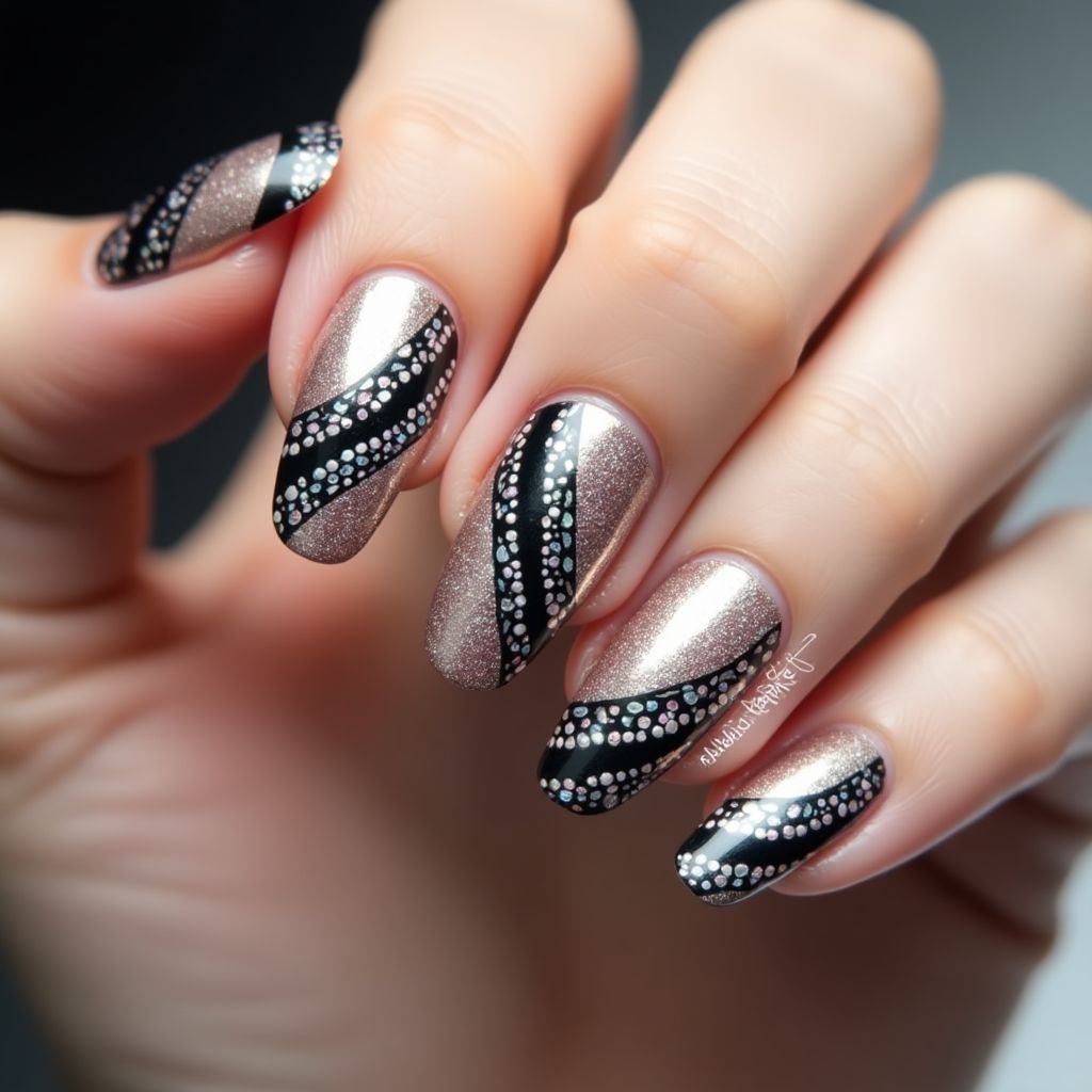 Stiletto Nail Glue Nail Design
