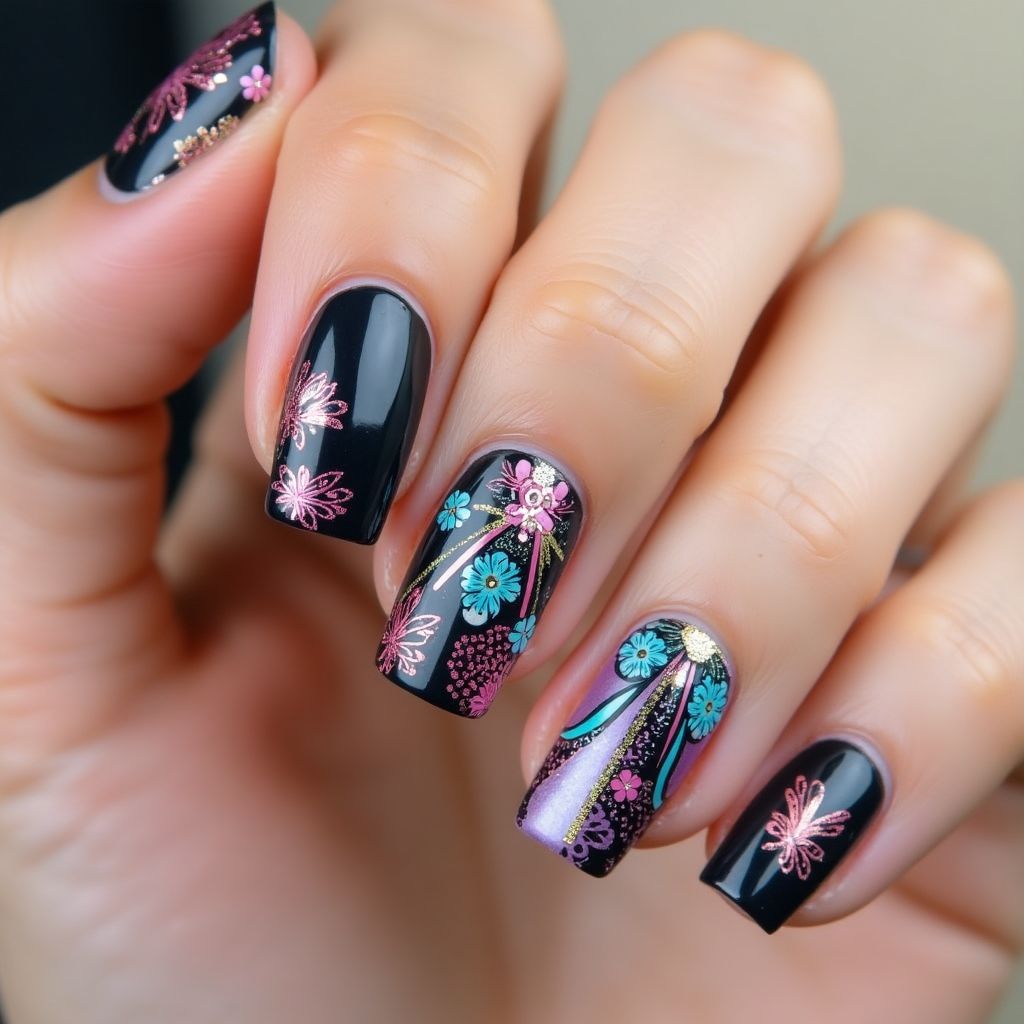 Coffin Nail stickers Nail Design