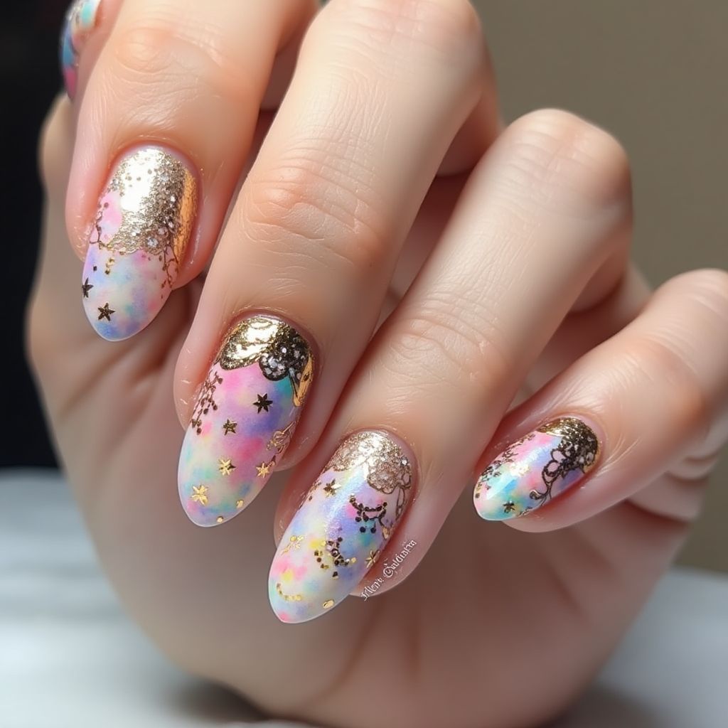 Stiletto Nail art brushes Nail Design