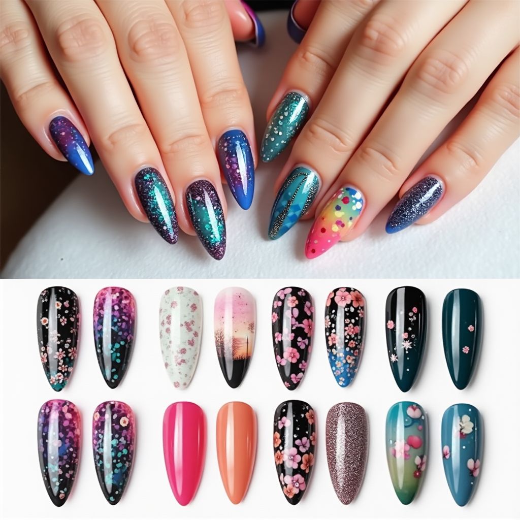 Stiletto Dotting tools Nail Design