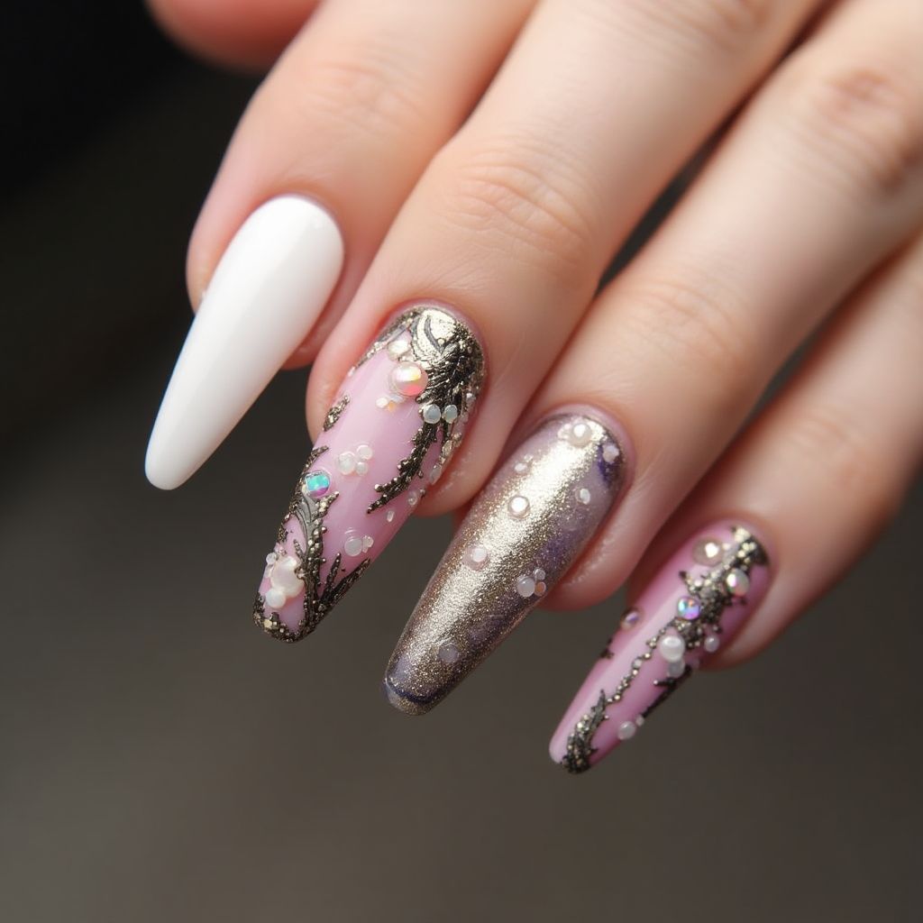Specialty Powders Coffin Nail Design